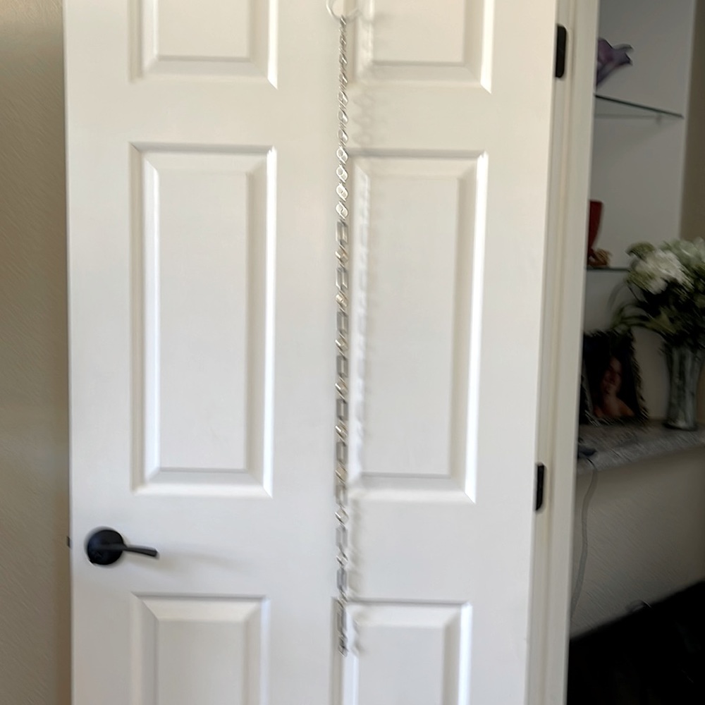 Gold and silver metal belt. Never worn. 42” long